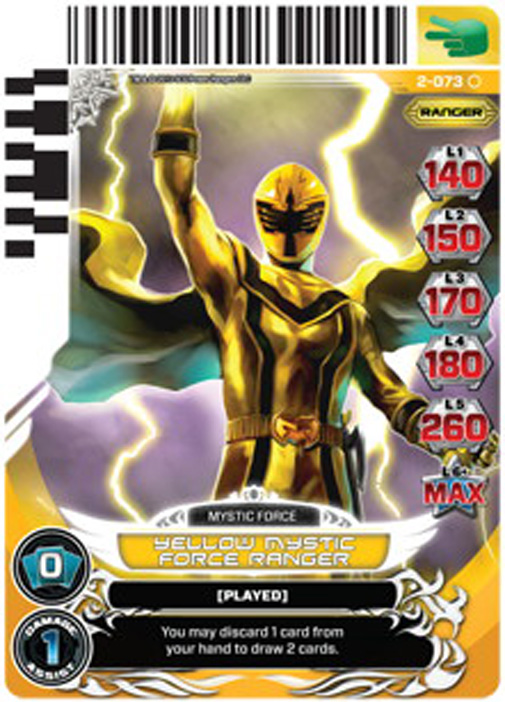 Yellow Mystic Force Ranger 073